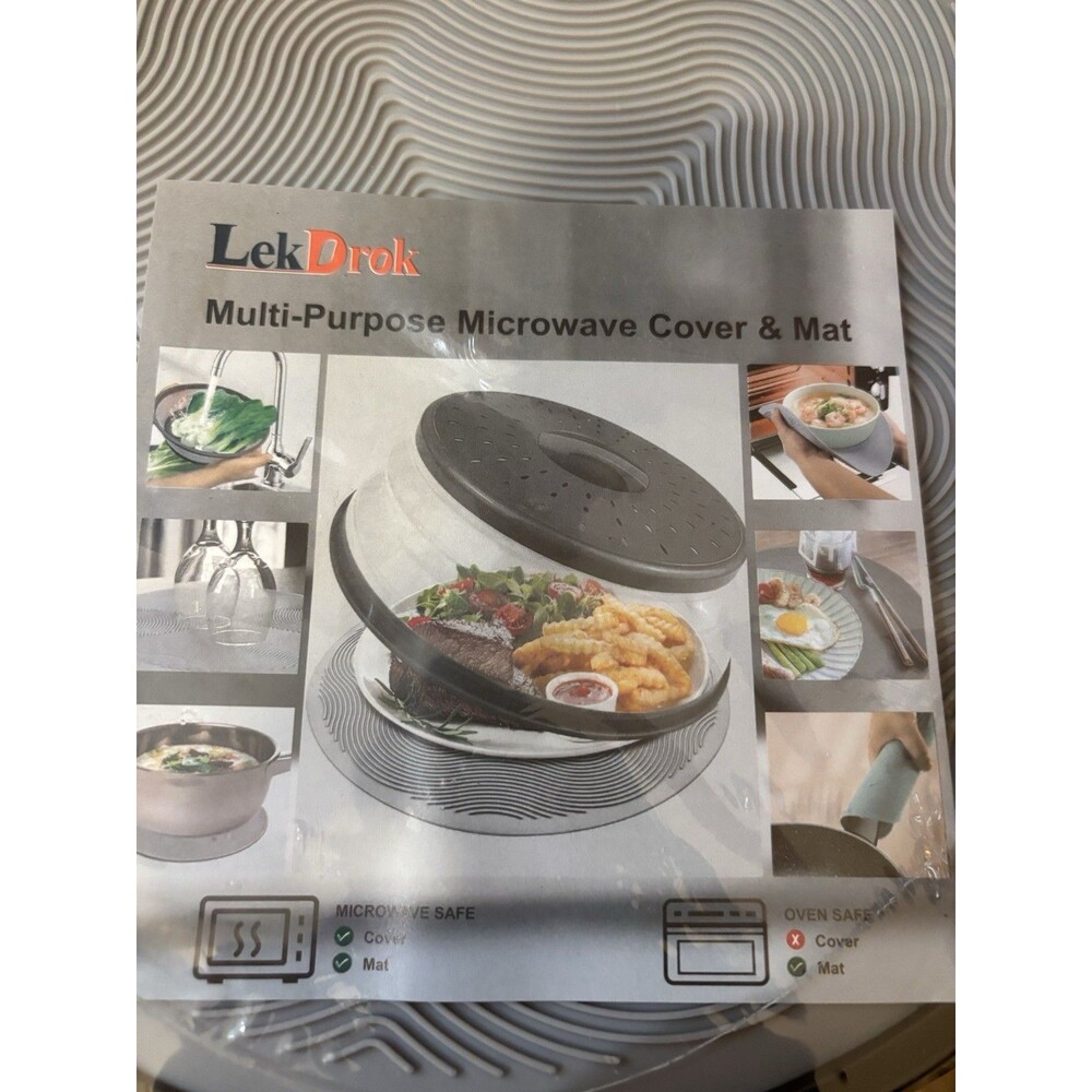 Multi Purpose Microwave Cover And Mat New
